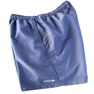 Artengo Navy Blue Drawstring‎ Athletic Shorts